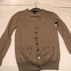 Oatmeal button down cardigan